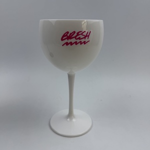 Verres à gin tonic en plastique blanc et noir, réutilisables, verres à gin <span class=keywords><strong>ballon</strong></span> 400 ml - Product Image 3