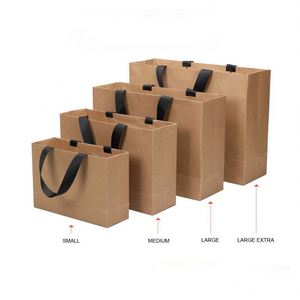 Bolsa de Cartón Reciclable Ecológica de Lujo con Asas Circulares, Impresa y Personalizable, Venta al Por Mayor - Product Image 2