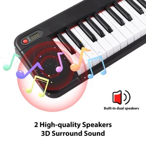 <span class=keywords><strong>Piano</strong></span> électronique à 61 touches Clavier de <span class=keywords><strong>piano</strong></span> multifonctionnel Instrument de musique portable Clavier éclairé <span class=keywords><strong>Piano</strong></span> <span class=keywords><strong>numérique</strong></span> - Product Image 3