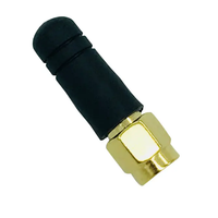 Antenne WiFi Mini Omnidirectionnelle Double Bande 2.4GHz 5.8GHz 30mm Droite en Caoutchouc Courte, Vente en Gros Usine