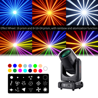 Projecteur mobile à faisceau populaire haute puissance 420W avec double prisme pour DJ et discothèque, contrôle DMX512