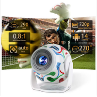Nouveau projecteur intelligent Android 14 4K mini portable