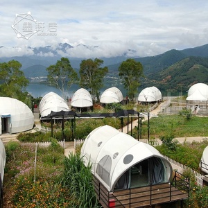 Todo <span class=keywords><strong>el</strong></span> tiempo de la lluvia <span class=keywords><strong>bosque</strong></span> impermeable al aire libre de PVC de lujo <span class=keywords><strong>Hotel</strong></span> Resort Glamping carpa - Product Image 4