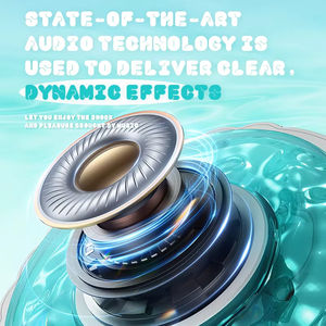 Led Water Ripple Projector Speakers Lamp 1200mAh Rechargeable <b>Wireless</b> Bluetooth Speaker Music Night Light Caixa De Som - Product Image 5