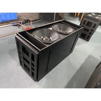 Système audio professionnel RS18, caisson de basses passif double 18 pouces, 1600W, en contreplaqué, aimant 220mm, bobine 100mm, pour scène/haut-parleur de basses