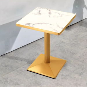 Set Tavolo Quadrato e Sedie in Legno Massello per Ristoranti, Hotel, Centri Commerciali e Caffetterie - Product Image 5