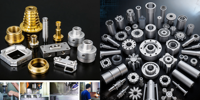Kit de composants usinés CNC de précision en acier inoxydable et aluminium sur mesure, tournage et fraisage 5 axes, précision 0,01 mm, pour la robotique