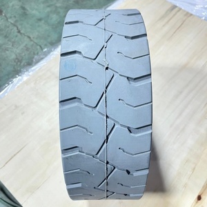 Rueda de Goma Gris 15x5 con Banda de Rodadura Firme, Resistente al Desgaste, Tipo Plano para Genie GS2032 GS2046 GS2632 GS2646 GS3232 GS3246 - Product Image 5