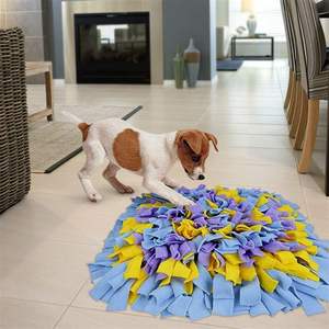 Tapis de reniflement interactif pour chiens, idéal pour l'entraînement et l'alimentation lente, petit tapis carré pour animaux de compagnie - Product Image 5