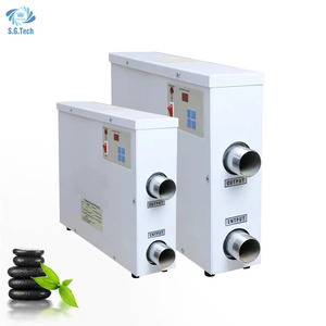 Bomba de Calor Eléctrica para Piscina Water Crown SGH-15 de 2HP, Metálica, con Cubierta para Piscina - Product Image 6