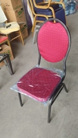Chaises de banquet en tissu empilables durables à prix réduit pour événements commerciaux – Vente chaude en gros
