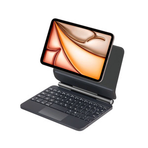 Clavier sans fil pleine taille à suspension magnétique avec interrupteur à ciseaux, rétroéclairage RGB, pour iOS <span class=keywords><strong>iPad</strong></span> <span class=keywords><strong>Mini</strong></span> 6/7 avec USB-C, portée 10m, Nouveau - Product Image 2