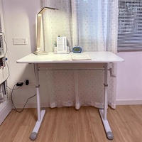 Ensemble de table et de chaise de bureau réglable en hauteur pour adultes