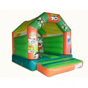 10x10ft เป่าลม PVC เป่าลม<span class=keywords><strong>เบน</strong></span>สิบบ้า<span class=keywords><strong>น</strong></span>กระโดดใช้เชิงพาณิชย์พร้อมโบลเวอร์สำหรับเช่า - Product Image 3