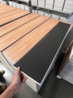 Moderne 4-8mm Rigid Core SPC-Bodenbeläge Wasserdichte Verschleißfeste Klick-Vinylplatten für Schlafzimmer, Garage, Einkaufszentrum mit Hochwertigem Grafikdesign