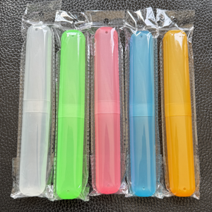 Custodia da <span class=keywords><strong>viaggio</strong></span> per spazzolino in PP dal design industriale moderno, prodotta da OEM, contenitore in plastica pratico per campeggio, confezionato in scatola - Articolo più venduto - Product Image 6