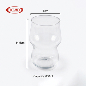 Nuovo Arrivo: Bicchiere Ergonomico <span class=keywords><strong>in</strong></span> <span class=keywords><strong>Vetro</strong></span> Fatto <span class=keywords><strong>a</strong></span> Mano, Design Unico, Senza BPA, Lavabile <span class=keywords><strong>in</strong></span> Lavastoviglie, Adatto al Microonde, per Casa/Ufficio (Novità) - Product Image 2