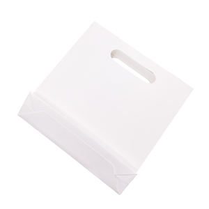 New Design Luxury Gift <b>Bags</b> Custom Art <b>Paper</b> Matt Lamination <b>Store</b> Take Away Personal Logo Print Hollow Handle - Product Image 6