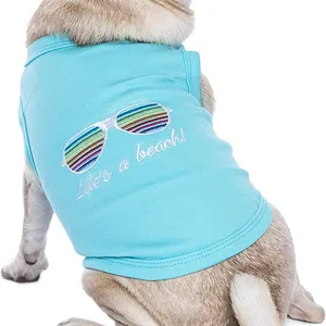 Het Leven Van Huisdieren Is Een Strand! Hond T-Shirt, Kleine Middelgrote En Grote Grappige Vrije Tijd