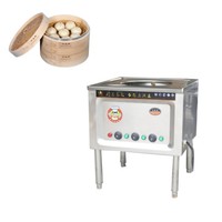 Machine commerciale de vapeur de Momo d'acier alimentaire du pot 55cm de couscous de chauffage d'acier inoxydable à vendre