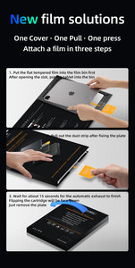 Protector de Pantalla de Lujo con Aplicador de Bandeja de Fácil Instalación y Eliminación de Polvo para iPad Mini 6 7 Air Pro 11 12.9 13 - Product Image 5