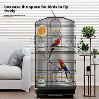 Cage spéciale pivoine de luxe Extra Large pour perruches Villa pour oiseaux d'élevage domestique Cage à oiseaux Extra Large