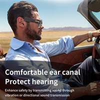 Écouteurs sans fil rechargeables Y03 à oreille ouverte, audio Hi-Fi, Plug-and-Play, contrôle tactile, réduction du bruit, compatibles avec lunettes