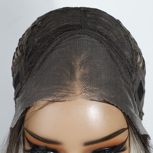 <span class=keywords><strong>SVETA</strong></span>, peluca con malla frontal de color blanco 13x3, resistente al calor, peluca de pelo sin llama, fibra resistente, pelucas sintéticas HD sin pegamento con malla frontal - Product Image 6