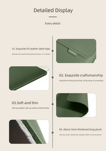 TAIKESEN - Funda Protectora para Portátil con Bolsa Pequeña y Organizador de Alfombrilla para Ratón, Producto Nuevo al por Mayor, Personalizable para MacBook Air/Pro - Product Image 6