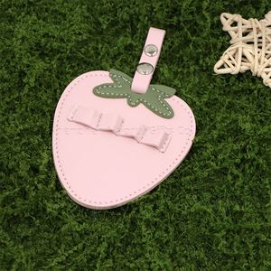 Porte-tee de golf mignon avec porte-clés, organisateur en cuir PU pour 4 tees, accessoires cadeaux pour tee de golf - Product Image 2