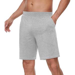 Shorts de pyjama personnalisés pour hommes en viscose de bambou, bas de pyjama doux en maille, vêtements de détente d'été, tailles S-XXL - Product Image 1