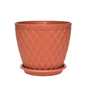 Macetas pequeñas de plástico PP policromadas para interiores y exteriores de alta calidad para apartamentos y hoteles - Product Image 5