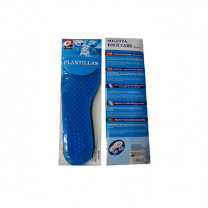 Soleta Plantillas Silicone Insoles 35-45 Men's Foot Care Comfort Inserts - Product Image 2