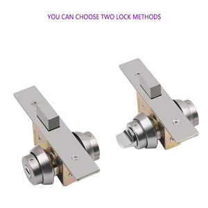 Moderno e nascosto in alluminio KFC e mcdonald's Design stile vetro porta chiavistello lucchetto per finestra incorniciato bulloni per uso commerciale - Product Image 5