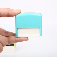 Machine de timbre de date auto-encreur personnalisée colorée en plastique de papeterie de bureau