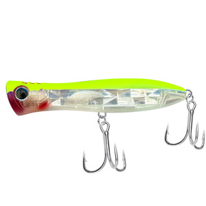 Leurre flottant artificiel Topwater Popper 16,5 cm - 79 g, leurre dur en plastique pour la pêche au bar et au brochet, vente en gros - Product Image 3