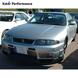 Rejillas de ventilación de parachoques delantero de fibra de carbono estilo <span class=keywords><strong>Nismo</strong></span> para <span class=keywords><strong>Nissan</strong></span> <span class=keywords><strong>R33</strong></span> <span class=keywords><strong>GTR</strong></span> 1993-1998 - Product Image 2