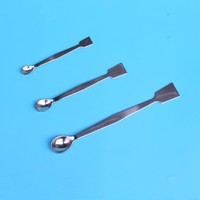 JPX0156 fournitures de laboratoire chimique résistant aux alcalis acides en acier inoxydable échantillonnage mélange Scoop Micro spatule pour la recherche scientifique