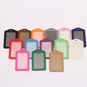 Leather Id Badge <b>Wallet</b> Blocking <b>Card</b> <b>Holder</b> With Strap - Product Image 4
