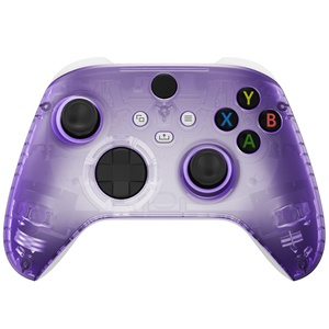 EXtremeRate Coque transparente personnalisée et rails latéraux pour manette Xbox Series X/S - Kit de boîtier DIY - Product Image 2