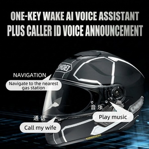 Goedkope motorhelmheadset met lange batterijduur, ruisonderdrukking en spraakassistent - Product Image 4
