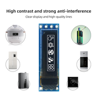 Módulo de Pantalla OLED Blanca de 0.69 Pulgadas GME9616-10 	 SSD1315 de Color Blanco 	 96*16  I2C 	 Interfaz de 4 Pines Personalizable de Fábrica
