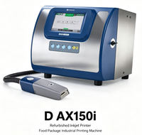 Printer Inkjet D AX150i Rekondisi untuk Pencetakan Industri Kemasan Makanan Mesin Pencetak Industri
