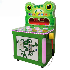 Nhà Máy Giá đồng tiền hoạt động ếch nhảy Arcade máy trẻ em 'Whack-a-nốt ruồi phong cách điên đánh ếch nhảy thời trang bán hàng tự động trò chơi - Product Image 4