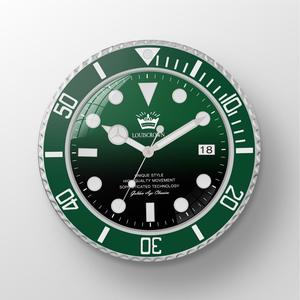 Reloj <span class=keywords><strong>de</strong></span> pared <span class=keywords><strong>de</strong></span> metal decorativo <span class=keywords><strong>Hulk</strong></span> verde silencioso <span class=keywords><strong>de</strong></span> alta calidad <span class=keywords><strong>de</strong></span> lujo a la moda - Product Image 1