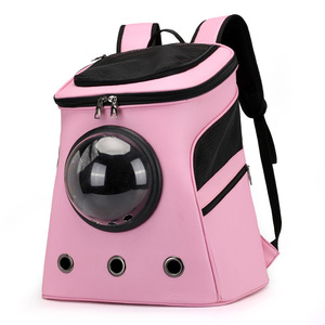 Cat Carrier <b>Backpack</b> Large Capacity Breathable Transparent Pet Travel Bag For Cats Dogs Airline Approved - Product Image 5