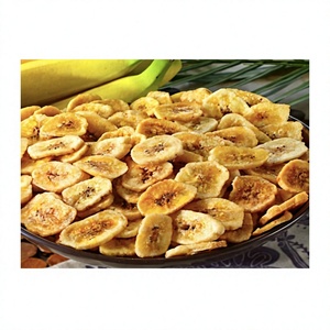 Custom OEM Freeze Dried Banana Slices Natural Tropical Fruit Snack Crispy Banana Chips with Private Label Packaging for Global - Product Image 1