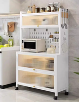 Étagère en métal pour cuisine, armoire de salle à manger, du sol au plafond, rangement à domicile, étagère de rangement multifonctionnelle pour la maison, le salon