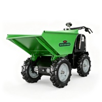 EBY400T Electric Wheel Loader 4-Wheel Drive Dilengkapi PLC & Bearing Kapasitas Muat 400kg Ramah Lingkungan Mini Dumper Bucket