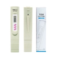 Compteur TDS & EC portable numérique LCD, de haute qualité, petit numérique LCD, température de prise en main, pour filtre à eau RO, eau Potable,